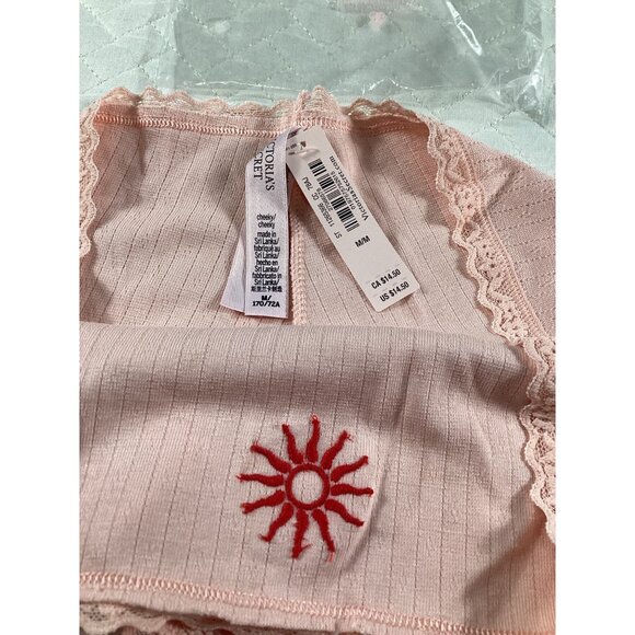 Victorias Secret Womens 2-Pack Cheeky Panties With Embroidered Logo size M New - Picture 7 of 10